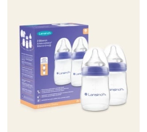 Lansinoh PP Biberon Seti 2x160 ml Lansinoh PP Biberon Seti 2x160 ml