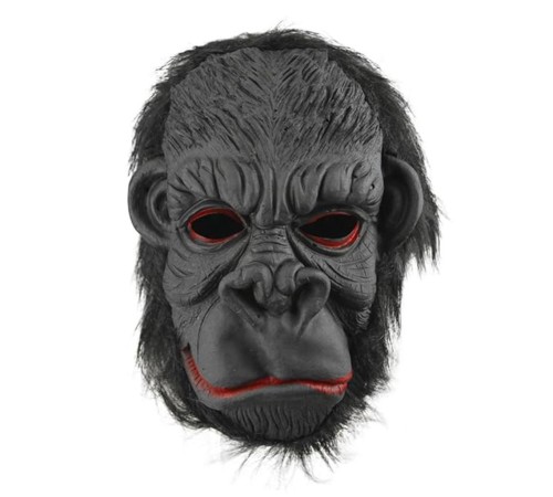 Lateks Goril Maskesi Maymun Maskesi Et Maskesi Orangutan Siyah Saçlı 3 No Lateks Goril Maskesi Maymun Maskesi Et Maskesi Orangutan Siyah Saçlı 3 No