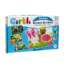 LC7207 Laço, Cırtlı Hikaye Kartları Renkler