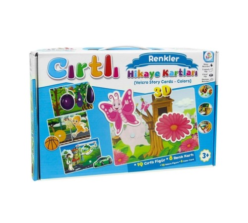 LC7207 Laço, Cırtlı Hikaye Kartları Renkler LC7207 Laço, Cırtlı Hikaye Kartları Renkler