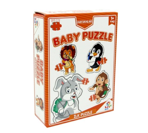 LC7225 Laço, Baby Puzzle - Hayvanlar - İlk Puzzle / +12 ay LC7225 Laço, Baby Puzzle - Hayvanlar - İlk Puzzle / +12 ay