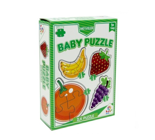 LC7227 Laço, Baby Puzzle - Meyveler - İlk Puzzle / +12 ay LC7227 Laço, Baby Puzzle - Meyveler - İlk Puzzle / +12 ay