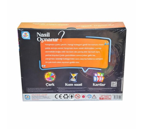 LC7505 Bilgi Çarkı - Laço Kids - Utku Oyuncak