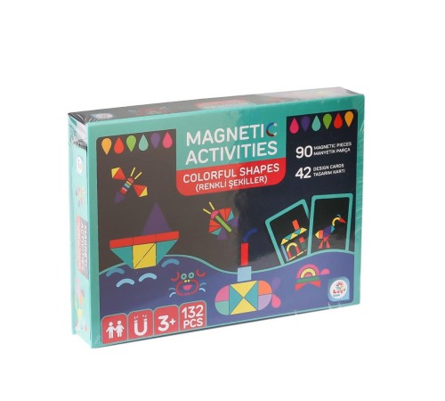 LC7523 Manyetik Aktivite Renkli Şekiller -Laço LC7523 Manyetik Aktivite Renkli Şekiller -Laço