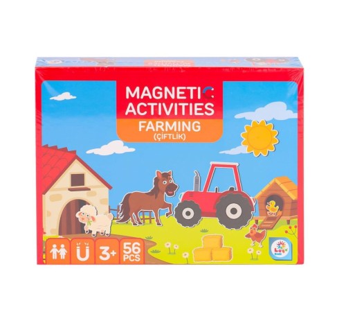 LC7984 Manyetik Aktivite Çiftlik -Laçokids LC7984 Manyetik Aktivite Çiftlik -Laçokids