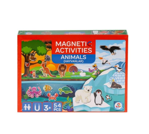 LC7987 Manyetik Aktivite Hayvanlar -Laçokids LC7987 Manyetik Aktivite Hayvanlar -Laçokids