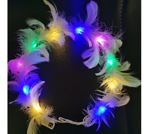 Led Işıklı Rengarenk Yanan 3 Fonksiyonlu Otrişli Parti Tacı Renkli 12x12 cm Led Işıklı Rengarenk Yanan 3 Fonksiyonlu Otrişli Parti Tacı Renkli 12x12 cm