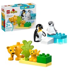LED10442 Lego Duplo Penguen ve Aslanlar