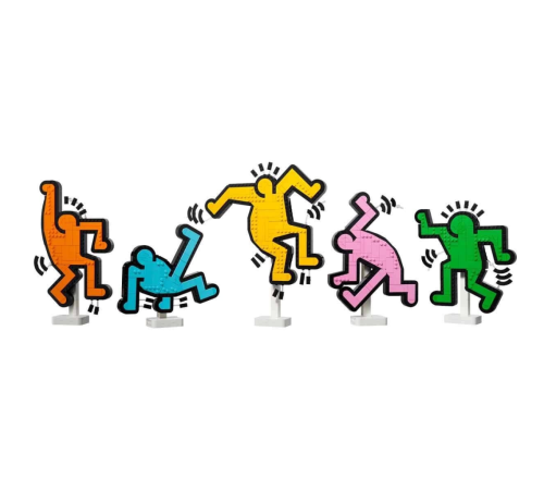 LEGO Art Keith Haring – Dans Eden Figürler 31216 LEGO Art Keith Haring – Dans Eden Figürler 31216
