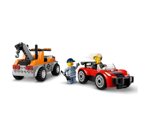 LEGO City Çekici Kamyon ve Spor Araba Tamiri 60435 LEGO City Çekici Kamyon ve Spor Araba Tamiri 60435