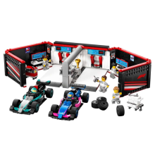 LEGO City F1 Garajı ve Mercedes-AMG ve Alpine Arabaları 60444