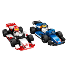 LEGO City F1 Williams Racing ve Haas F1 Yarış Arabaları 60464