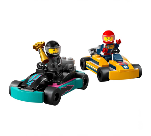 LEGO City Go-Kartlar ve Yarış Sürücüleri 60400 LEGO City Go-Kartlar ve Yarış Sürücüleri 60400