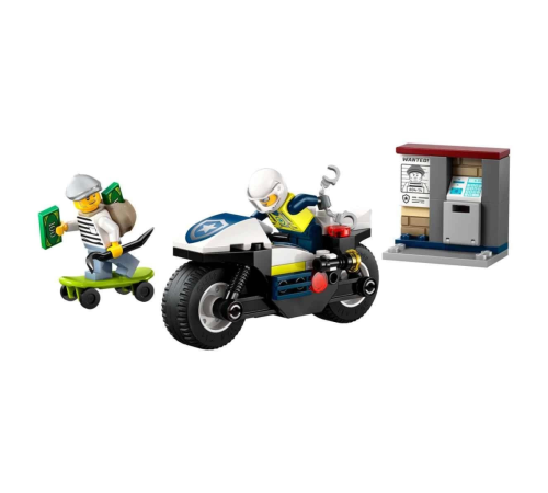 LEGO City Polis Motosikleti Takibi 60455 LEGO City Polis Motosikleti Takibi 60455