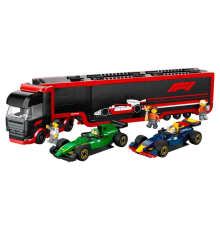 LEGO City RB20 ve AMR24 F1 Arabalı F1 Kamyonu 60445
