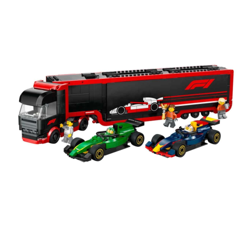 LEGO City RB20 ve AMR24 F1 Arabalı F1 Kamyonu 60445 LEGO City RB20 ve AMR24 F1 Arabalı F1 Kamyonu 60445