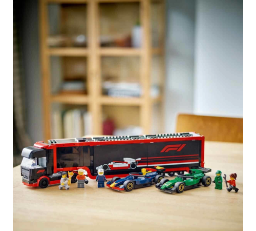 LEGO City RB20 ve AMR24 F1 Arabalı F1 Kamyonu 60445 LEGO City RB20 ve AMR24 F1 Arabalı F1 Kamyonu 60445