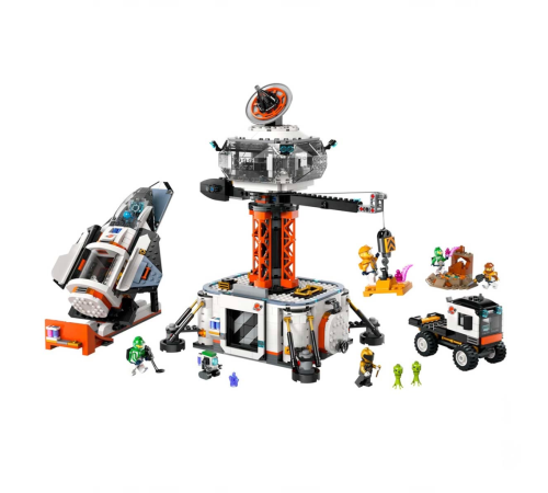 LEGO City Uzay Üssü ve Roket Fırlatma Rampası 60434