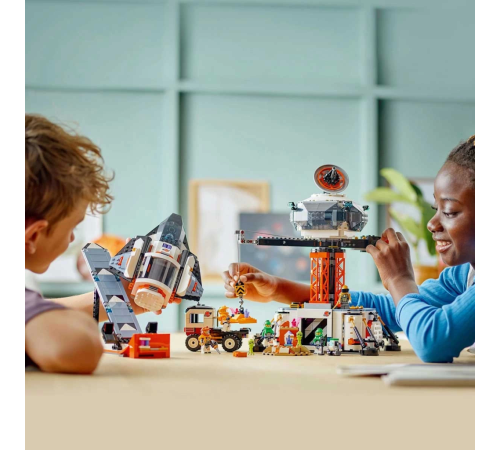 LEGO City Uzay Üssü ve Roket Fırlatma Rampası 60434