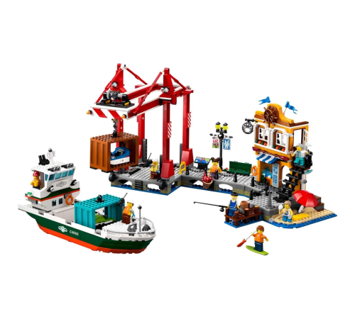 LEGO City Yük Gemili Liman 60422 LEGO City Yük Gemili Liman 60422