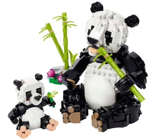 LEGO Creator 3'ü 1 Arada Vahşi Hayvanlar: Panda Ailesi Oyun Seti 31165 LEGO Creator 3'ü 1 Arada Vahşi Hayvanlar: Panda Ailesi Oyun Seti 31165