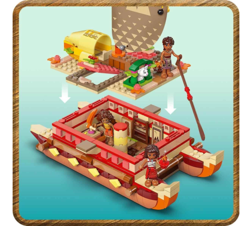 LEGO Disney Moana’nın Macera Kanosu 43270 LEGO Disney Moana’nın Macera Kanosu 43270
