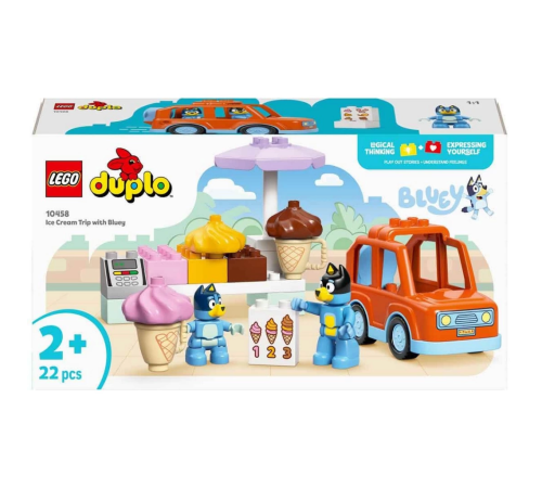 DUPLO Bluey: Bluey ile Dondurma Gezisi 10458 DUPLO Bluey: Bluey ile Dondurma Gezisi 10458