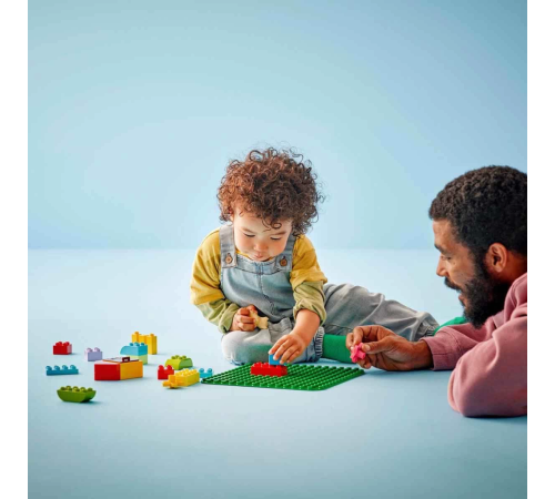 LEGO DUPLO Yeşil Yapım Plakası 10460
