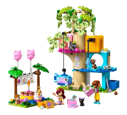 LEGO Friends Kedi Doğum Günü Partisi ve Ağaç Ev 42666 LEGO Friends Kedi Doğum Günü Partisi ve Ağaç Ev 42666