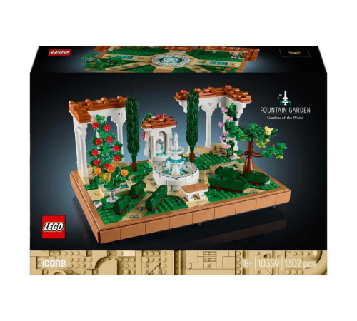 LEGO Icons Fıskiyeli Bahçe 10359 LEGO Icons Fıskiyeli Bahçe 10359