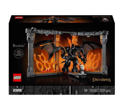 LEGO Icons Yüzüklerin Efendisi: Balrog Kitaplık Dekoru 10367 LEGO Icons Yüzüklerin Efendisi: Balrog Kitaplık Dekoru 10367