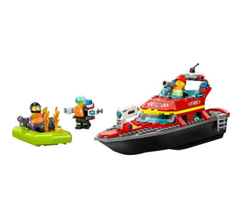LEGO İtfaiye Kurtarma Teknesi LEGO İtfaiye Kurtarma Teknesi