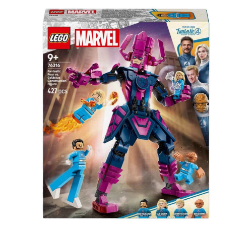 LEGO Marvel Fantastik Dörtlü, Galactus Yapım Figürüne Karşı 76316