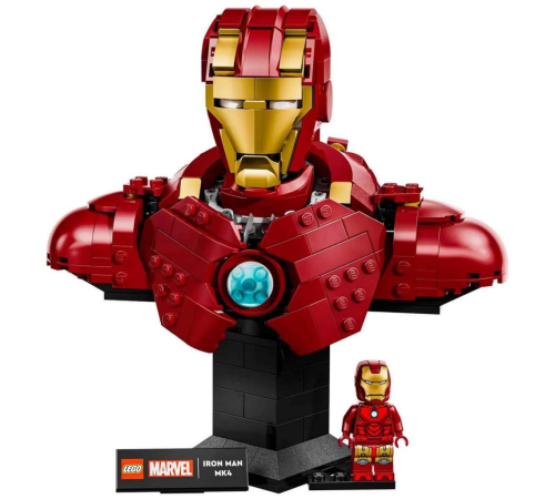 LEGO Marvel Iron Man MK4 Büstü 76327