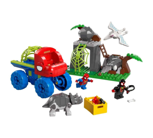 LEGO Marvel Spidey ve İnanılmaz Arkadaşları Spidey Ekibi Dinozor Kamyonlu Kurtarma 11199 LEGO Marvel Spidey ve İnanılmaz Arkadaşları Spidey Ekibi Dinozor Kamyonlu Kurtarma 11199