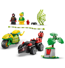 LEGO Marvel Spidey ve İnanılmaz Arkadaşları Spin ve Electro Dinozor Aracı Takibi 11198