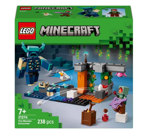 LEGO Minecraft Bekçi Karşılaşması 21274 LEGO Minecraft Bekçi Karşılaşması 21274