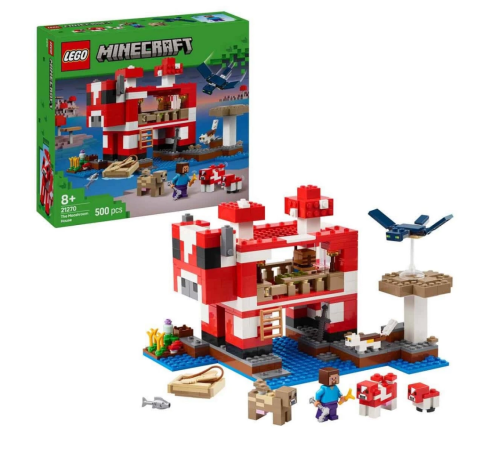 LEGO Minecraft Mooshroom Evi 21270 LEGO Minecraft Mooshroom Evi 21270