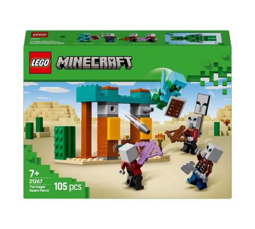 LEGO Minecraft Serseri Köylü Çöl Devriyesi 21267 LEGO Minecraft Serseri Köylü Çöl Devriyesi 21267