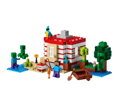 LEGO Minecraft TNT Büyük Orman Evi 21275 LEGO Minecraft TNT Büyük Orman Evi 21275