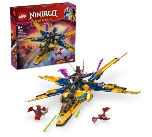 LEGO NINJAGO Ras ve Arin'in Süper Fırtına Jeti 71833 LEGO NINJAGO Ras ve Arin'in Süper Fırtına Jeti 71833