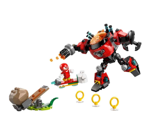 Sonic the Hedgehog Knuckles, Dr. Eggman’ın Egg Crusher Robotuna Karşı 77005 Sonic the Hedgehog Knuckles, Dr. Eggman’ın Egg Crusher Robotuna Karşı 77005