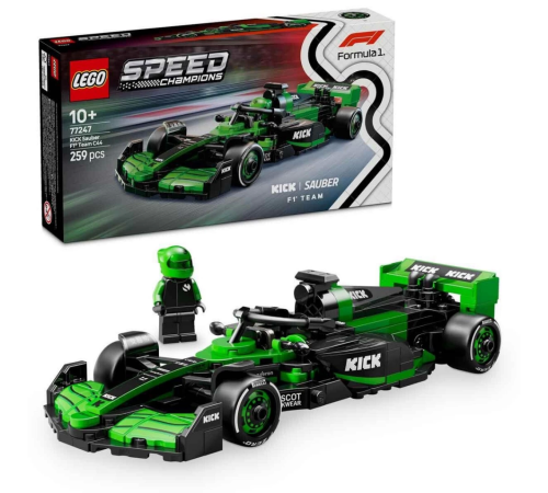 LEGO Speed Champions KICK Sauber F1 Team C44 Yarış Arabası 77247 LEGO Speed Champions KICK Sauber F1 Team C44 Yarış Arabası 77247