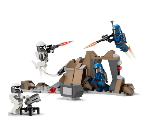 LEGO Star Wars: The Mandalorian Mandalore Pususu Savaş Paketi 75373