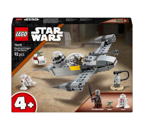 LEGO Star Wars: The Mandalorian Mando ve Grogu’nun N-1 Starfighter’ı 75410