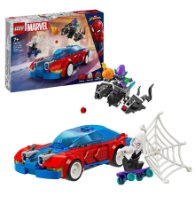 LEGO Super Heroes Örümcek Adam Yarış Arabası ve Venom Green Goblin 76279