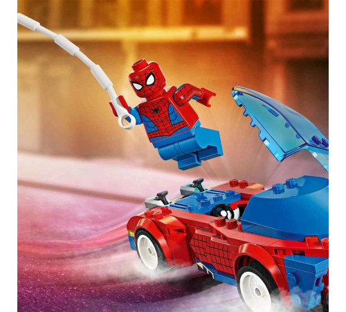 LEGO Super Heroes Örümcek Adam Yarış Arabası ve Venom Green Goblin 76279