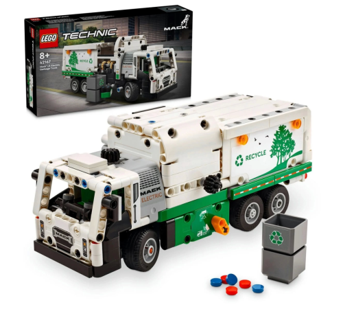 LEGO Technic Mack LR Electric Çöp Kamyonu 42167 LEGO Technic Mack LR Electric Çöp Kamyonu 42167