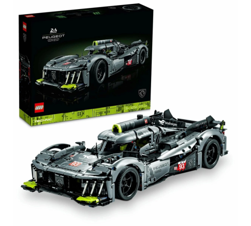 LEGO Technic PEUGEOT 9X8 24H Le Mans Hybrid Hypercar 42156 LEGO Technic PEUGEOT 9X8 24H Le Mans Hybrid Hypercar 42156
