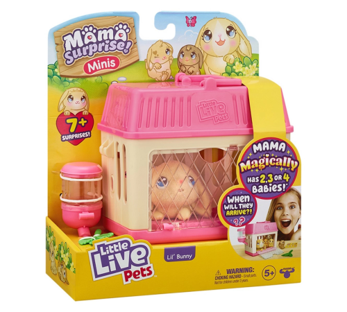 Little Live Pets Anne ve Yavruları Mini Tavşan